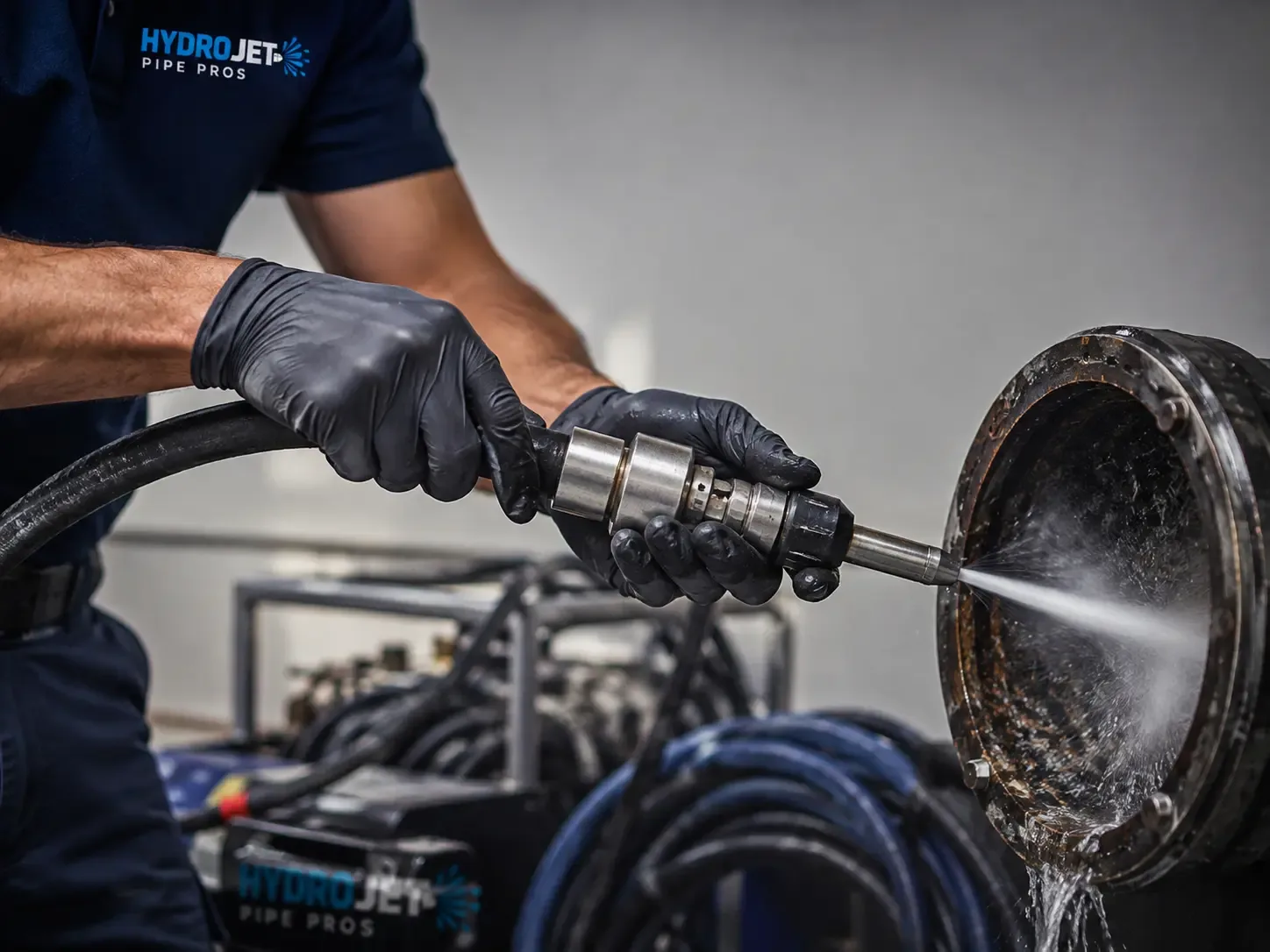Hydro Jet Pipe Descaling in Neilton, WA